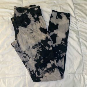 Tie dye Skinny Jeans